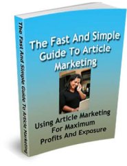 Simple-Fast-Article-Marketing